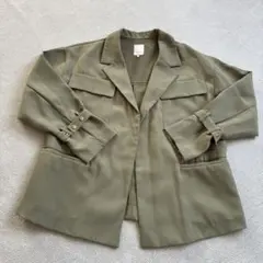 Te chichi ジャケット　カーキ　フリーサイズ
