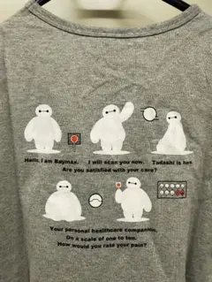 【新品未使用品♪】ベイマックス　Disney 半袖Tシャツ S グレー