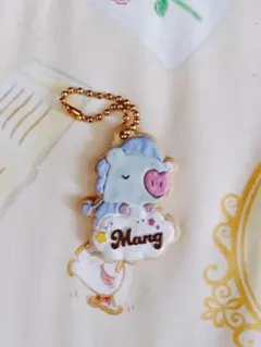 BT21 MANG クッキー風 キーホルダー