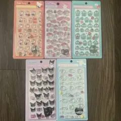 サンリオ5枚セット(硬い)