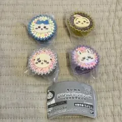 ちいかわ　手作りおやつチャーム　平成女児チョコ　ガチャ　4点セット
