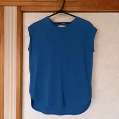 anyFAM エニィファム トップス Tシャツ コットン ターコイズブルーのサムネイル