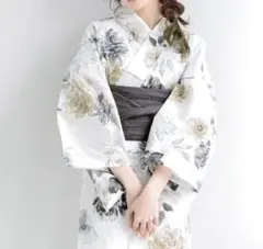 mysa closet 浴衣 帯セット 椿柄 ネイビー mysa closet 浴衣 帯セット 椿柄 ネイビー - メルカリ