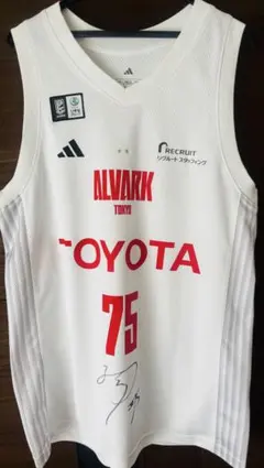 アルバルク東京 ライアンロシター　アウェイ ユニフォーム XL 2025-26 アルバルク東京 ライアンロシター アウェイ ユニフォーム XL 2025-26