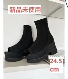 MURUA 新品未使用　ニットソックスブーツサンダルのサムネイル