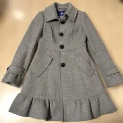 BURBERRYバーバリーブルーレーベル　コート　グレー　36