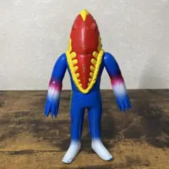 メトロン星人　ソフビ　フィギュア　1983年日本製　バンダイ