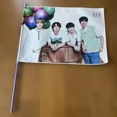 BTS SOWOOZOO ユニットフラッグ ジン ユンギ ホソク ジミン