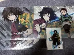 鬼滅の刃　冨岡義勇　竈門炭治郎　クリアファイル　アクリルスタンド　アクスタ