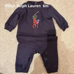 Ralph Lauren ネイビー ロンパース 6M