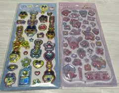たまごっち ぷくキラシール & 별의 커비 プチドロップシール 2種セット