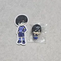 ブルーロック•糸師凛 まちぼうけ(カプセルトイ)&ダイカットシール