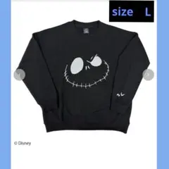 しまむらナイトメアー・ビフォア・クリスマス ジャック トレーナー⭐️size　L