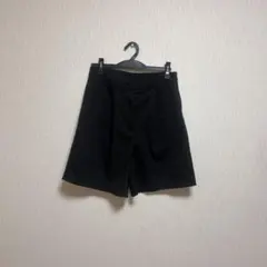SHEIN ハイウエスト ショートパンツ 半ズボン短パン ブラック L