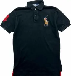 POLO RALPH LAUREN ポロシャツ ブラック 刺繍 ナンバリングのサムネイル
