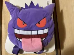 ポケットモンスター ゲンガー 顔型ぬいぐるみリュック　舌出しver
