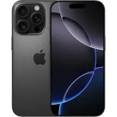 Apple iPhone 16Pro MAXブラック 本体