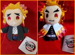 鬼滅の刃　無限列車編 ぬいぐるみ 　煉獄杏寿郎　煉獄千寿郎　きめつ　マスコット