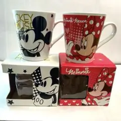 【新品】ミッキー&ミニー　ペア　マグカップ