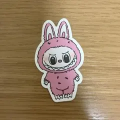 POP MART ポップマート ラブブ マカロン ライチベリー ステッカー