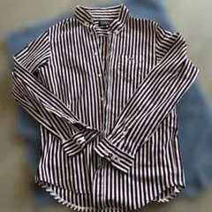 メンズ　PEARLY GATES ストライプ長袖シャツ サイズ6