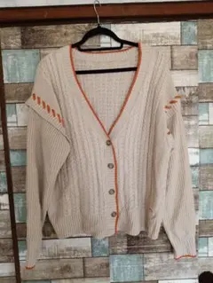 JaVa ケーブルニットカーディガン