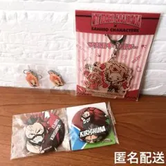 切島鋭児郎 ヒロアカ 缶バッジ メタルコレクション アクリルキーホルダー 5点