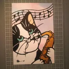 猫のイラスト 百猫画譜 線描画 猫の雑貨 HANAKO - メルカリ
