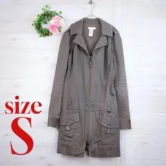 【ディーゼル】ロングコート ミリタリー カジュアル シンプル ゆるだぼ レジャー