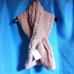 モコモコマフラー ピンク 送料無料