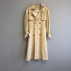 ozoc ベージュ ダブルブレスト トレンチコート 36