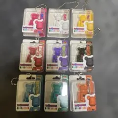 ガチャガチャ　ベアブリック風フィギュア 9種セット