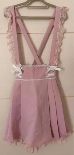 夢展望 Dear My Love ピンク フレアスカート レース付きのサムネイル