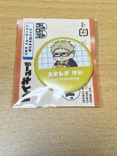 ジロリ おなまえ缶バッジ 月島 ハイキュー