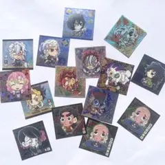 鬼滅の刃 ディフォルメシールウエハース 其ノ九　15枚セット