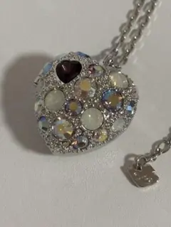 Swarovski スワロフスキーハート型クリスタルネックレス