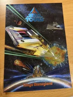 Tokyo Disneyland STAR TOURS ポストカード レア - メルカリ