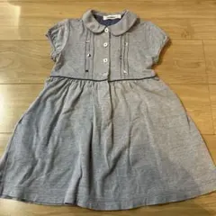 ファミリア120 ポロワンピース　ネイビー