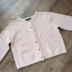 w closet ピンク色カーディガン