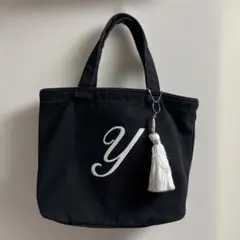 Jewelna Rose トートバッグ ブラック イニシャルY 丁度いい大きさ