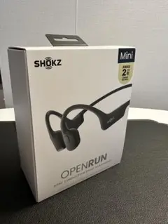 SHOKZ OpenRun Mini 本体 ブラック 骨伝導イヤホンのサムネイル