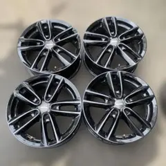 中古アルミ16x6.5 ブラックポリッシュ ノア、アルファード、マークX