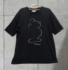 海外ディズニーランド　パリ　ディズニーリゾート　ミッキー　Tシャツ　古着
