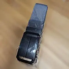 ベルト 穴なし伸縮ベルト 伸びる ナイロン ゴム製 フリーサイズ グレー