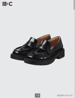 UNIQLO:C コンフィールタッチローファー 24.0 Black