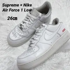 Supreme × Nike Air Force 1 Low スニーカー 26㎝