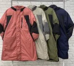 ワークマン　レディース防風撥水ストレッチウォームフーディロング