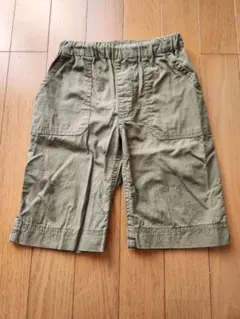 カーキ色 ハーフパンツ 120サイズ