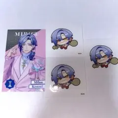 ミラン・ケストレル 8th with cake！ ランダムステッカー カード