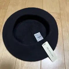 新品タグ付ロデスコURBAN RESEARCH ベレー帽 ブラック黒